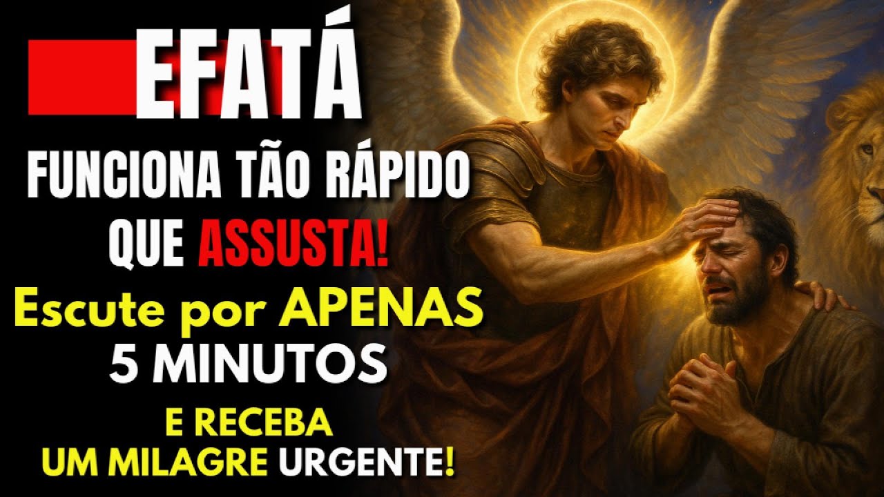 EFFATÁ AFASTA O MAL E ATRAI A PROSPERIDADE: OUÇA SÓ UMA VEZ! ORAÇÃO DE SÃO MIGUEL ARCANJO