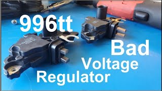 Porsche 996 Turbo Voltage Regulator Failure and Repair