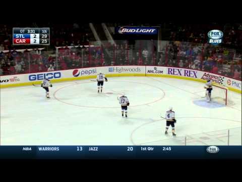 Full OT. St. Louis Blues @ Carolina Hurricanes Jan 30 2015 NHL