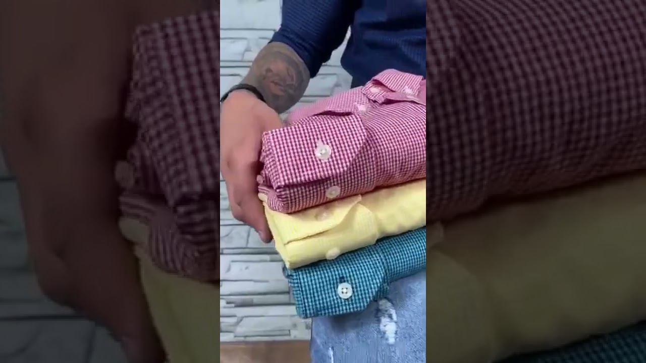 Camisa Social Xadrez Manga Longa TH Importada