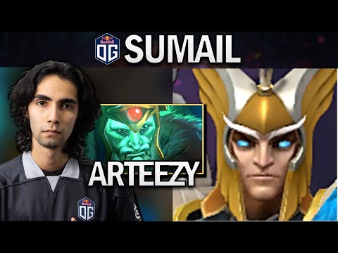 OG.SUMAIL SKYWRATH MAGE WITH RANK 1 MMR ARTEEZY - DOTA 2 7.25 GAMEPLAY