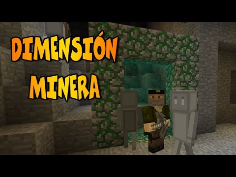 TheWillyrex -  "MINING DIMENSION!"  |  CaveWorld Dimension Mod |  Mod Review Minecraft