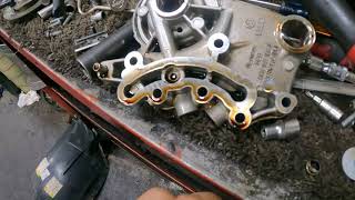 VW AUDI 2.0TSI timing chain oil screen update