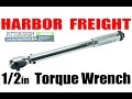 1/2 in. Drive Click Type Torque Wrench
