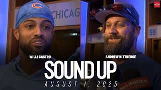Cubs pregame interviews: Willi Castro, Andrew Kittredge | Marquee Sports Network