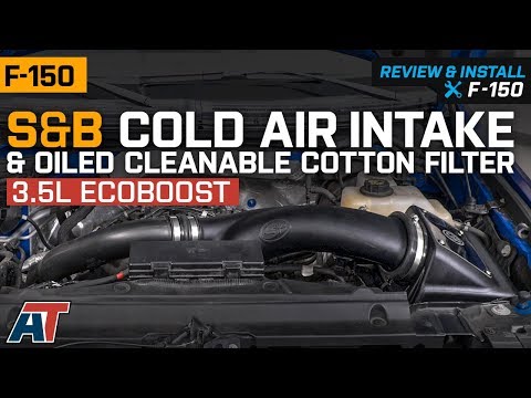 2011-2014 F150 S&B Cold Air Intake & Oiled Cleanable Cotton Filter (3.5L EcoBoost) Review & Install