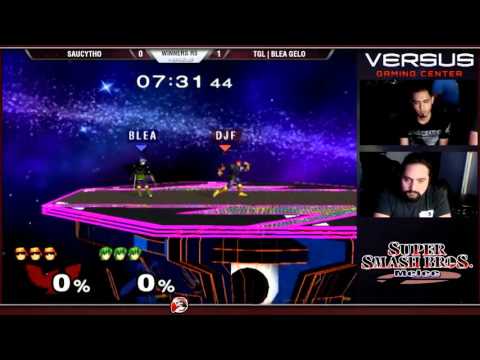 11/22/15 - Versus Melee Weekly - Winners R5 - Saucytho (C. Falcon) vs TGL| Blea Gelo (Luigi, Marth)
