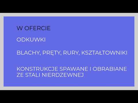 Forgis Wyroby ze stali nierdzewnej i kwasoodpornej - video