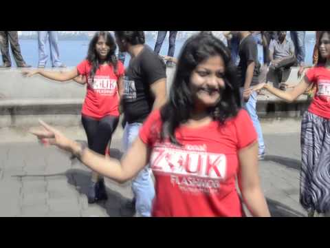 International ZOUK flash Mob Dance villa productions Mumbai 2014