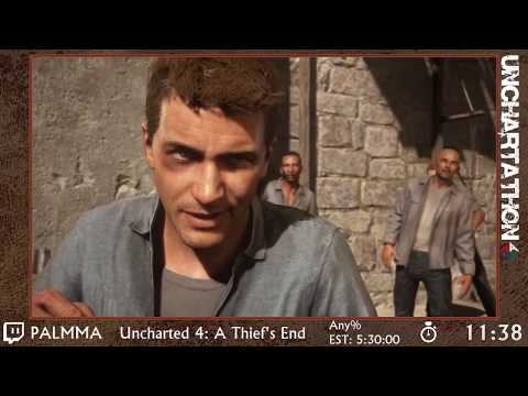 Unchartathon - Uncharted 4: A Thief's End Any% by PALMMA