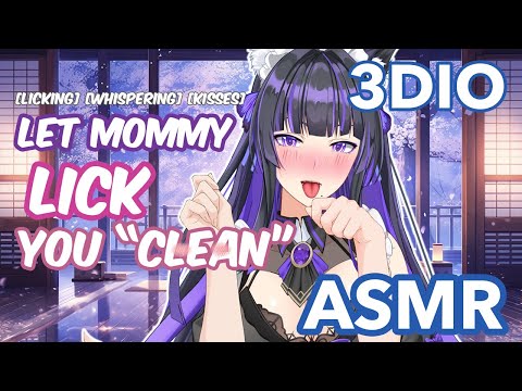 【ASMR/3DIO】Let MOMMY "CLEAN" YOU BABY 【SNOWDROP ID 1st GEN 】- ASMR GIRLFRIEND
