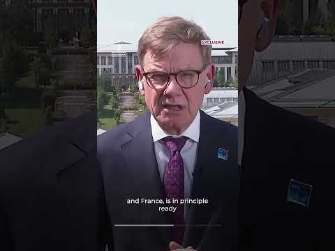 Germany urges US-Iran negotiations, offers to minesweep Hormuz | AJ #shorts