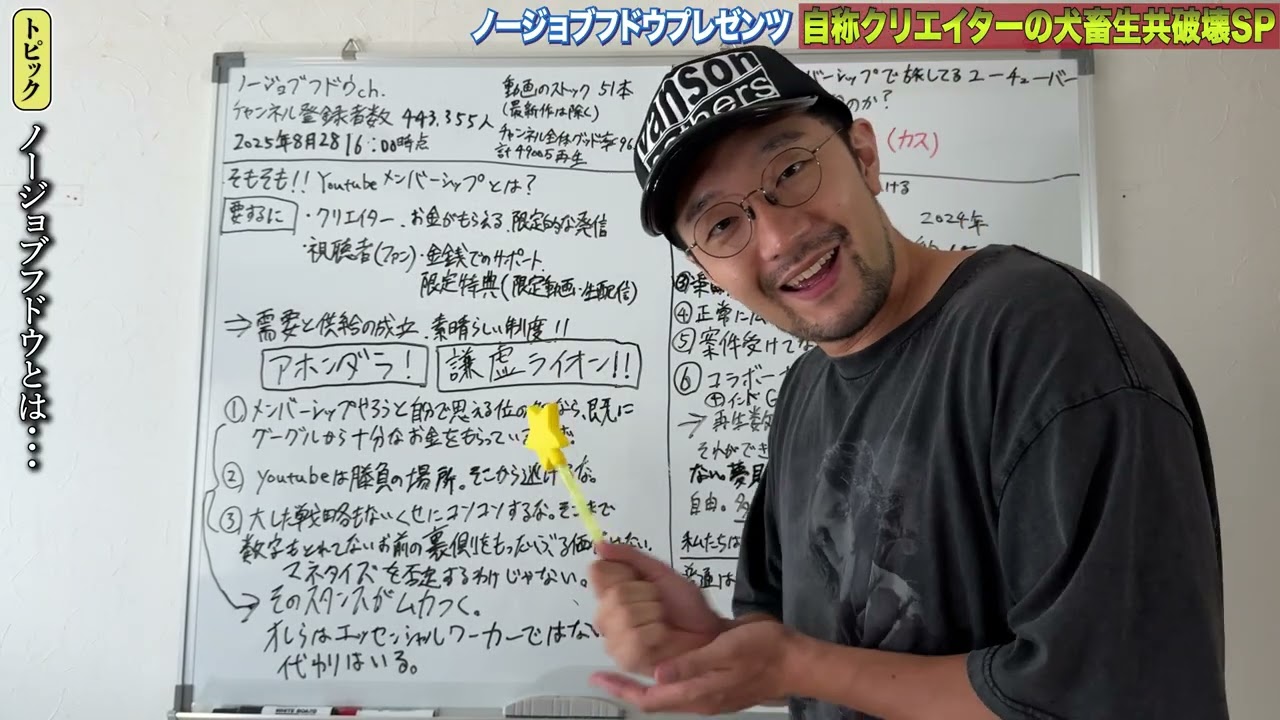 メンバーシップやってるユーチューバーはカス【謙虚ライオン】【棚上げSP】