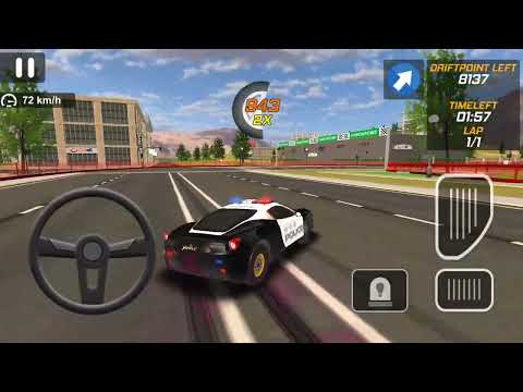 Police Drift Car Driving - Sport Police Car Driving Simulator New Levels - Android Gameplay 3D