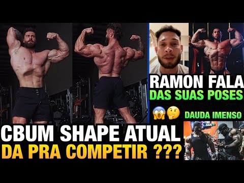 CBUM SHOWS HIS CURRENT COMPLETE SHAPE and RAMON COMMENTS ON HIS POSES + DAUDA, PACHO AND GNOMO