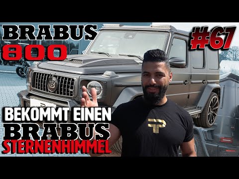 BRABUS 800 bekommt einen BRABUS Sternenhimmel