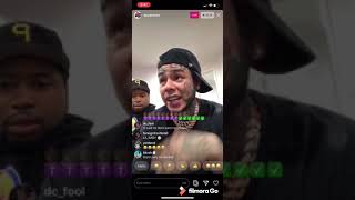 6ix9ine Trolls On Live and Diss Lil Durk, Durk Joined, And More