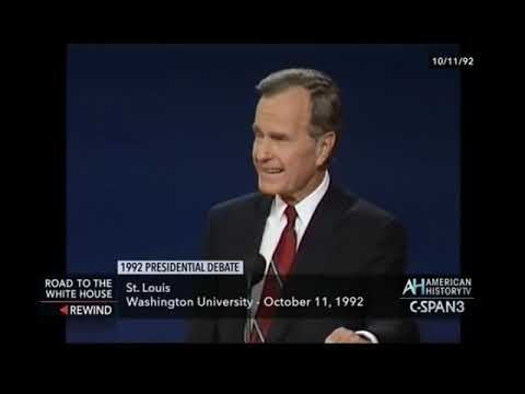1992-10-11 - Presidential Debate - Bush, Clinton, Perot (1 of 3)