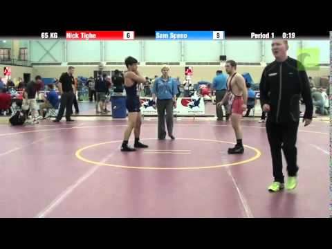 Men`s Freestyle 65 KG Nick Tighe vs. Sam Speno