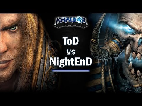 ► WarCraft 3 - ToD vs. NighEnD (Human vs. Undead) - Ladder match