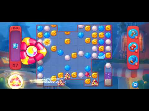 Fishdom Hard Level 2207 (with Double Super Lightning) @choraelmin