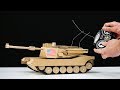 How To Make RC Tank From Cardboard