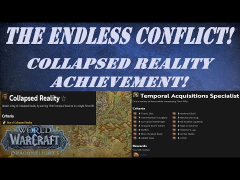 The Endless Conflict! Wow Quest | Collapsed Reality Achievement