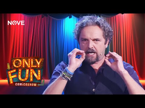 Antonio Ornano "mia moglie crede proprio in Pierfrancesco Favino" ​| Only Fun Comico Show
