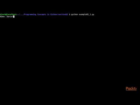 Programming Concepts in Python The Course Overview | packtpub com