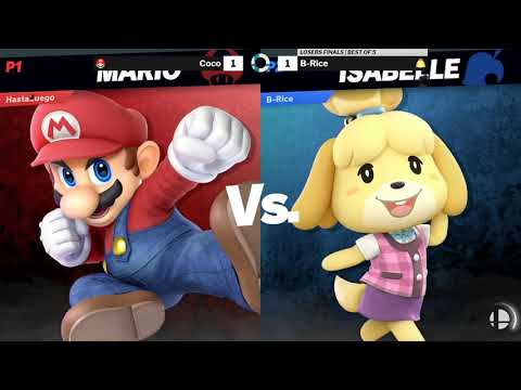 Sink or Swim 167 SSBU Losers Finals - Coco (Mario) vs B-Rice (Isabelle)