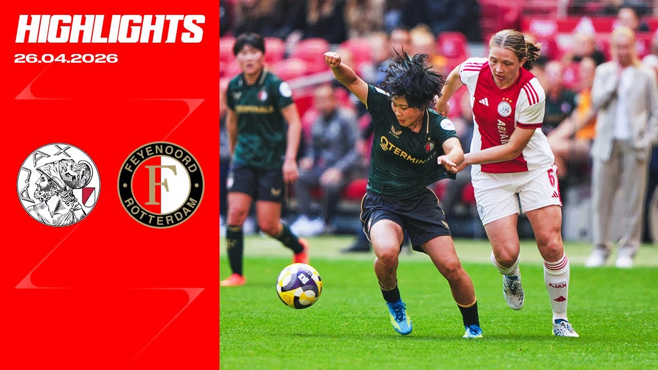 Highlights | Ajax - Feyenoord V1 | Eurojackpot Vrouwen Eredivisie 2025-2026