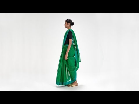 How To Drape a Sari: No. 68 Kachha Drape - Orissa, India
