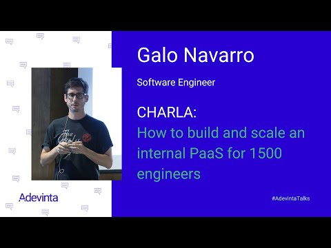 How to build and scale an internal PaaS for 1500 engineers, Galo Navarro