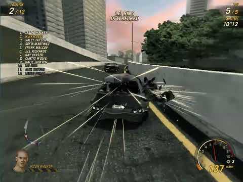 Race Class event complete with gold medal - Flatout Ultimate Carnage (#26)