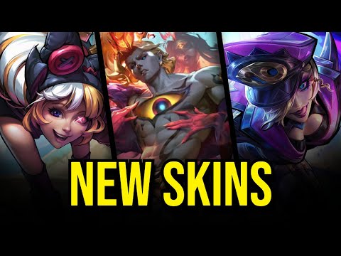ALL NEW SKINS Evelynn Viego Gwen Jhin Shaco | League of Legends