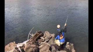 preview picture of video 'The Humble Fly presents a day on the North Fork. Fly fishing Cody, Wyoming'