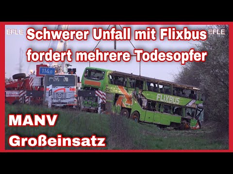 ❎️Flixbus Tragödie auf A9❎️MEHRERE TOTE❗️ETLICHE VERLETZTE❗️Der Tag des schweren Unfalls🆘️