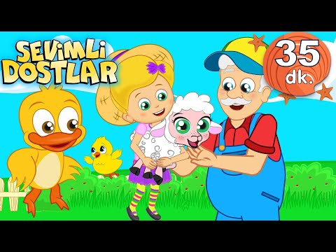 Tonton Dede’nin Çiftliği'nde Hayvanlar ve Yavruları Sevimli Dostlar Bebek Şarkıları| Çocuk Şarkıları