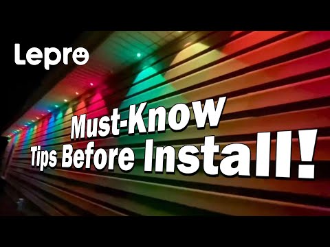 Permanent Christmas Lights Installation: Must-Know Tips | Lepro E1