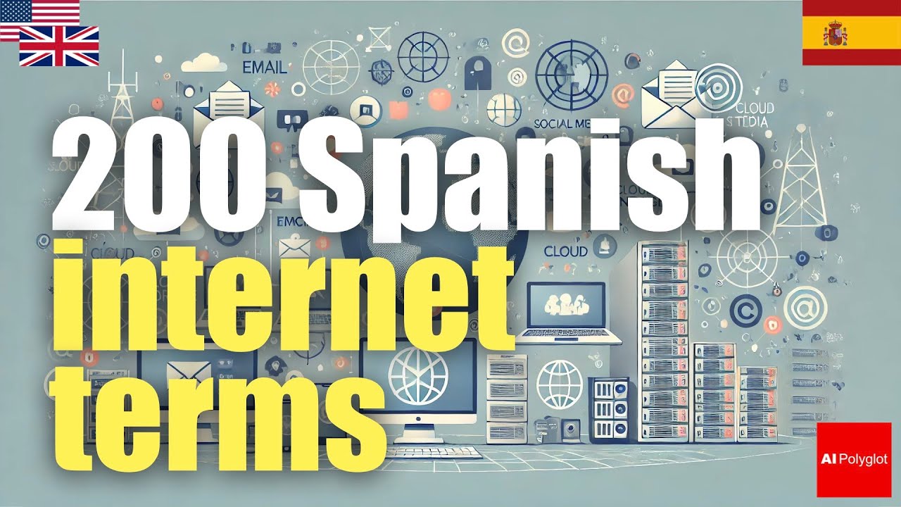 200 Spanish internet terms | Passive listening | with hiragana