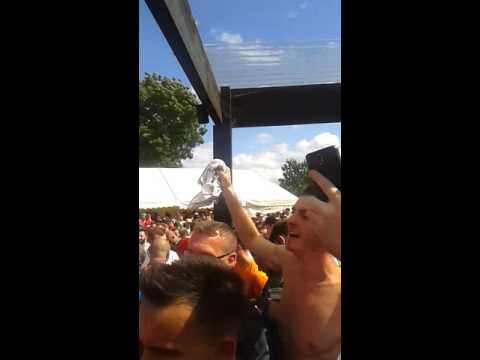 Pogba chant, The Green Man pub 07.08.2016