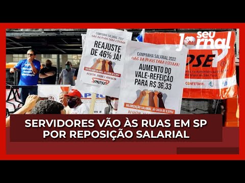 TVT: Servidores vão às ruas em São Paulo por reposição salarial e concurso público