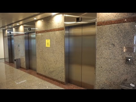 1993 OTIS Elevonic 401 high-rise traction elevators @ Metroplaza, Hong Kong