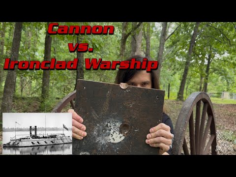 Cannon vs. Ironclad Warship