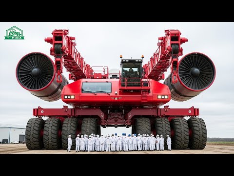 387 Gigantische Maschinen in Aktion mit einer unglaublichen Kraft,wie Sie sie noch nie gesehen haben