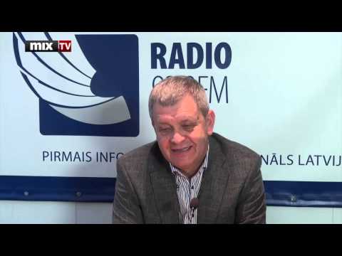 MIX TV: Экс-министр обороны Атис Слактерис в программе "Утро на Балткоме"