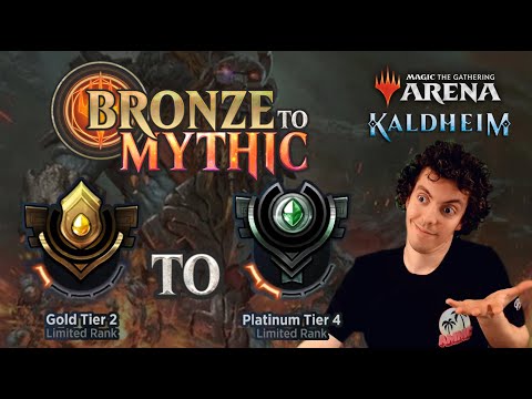 🥇 MTG Arena: Bronze To Mythic (Limited: Kaldheim Draft) - Episode 5 - Gold 2 to Platinum 4 💿