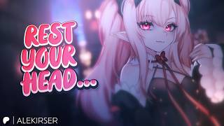 ASMR || “Just Close Your Eyes…” Lonely Vampire Girl Keeps You Safe While You Sleep! [Sleep Aid]