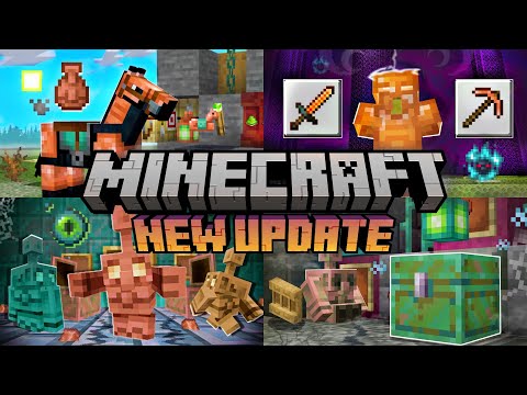 Более 50 новых вещей добавлено в Minecraft 1.21.9 (Copper Update)