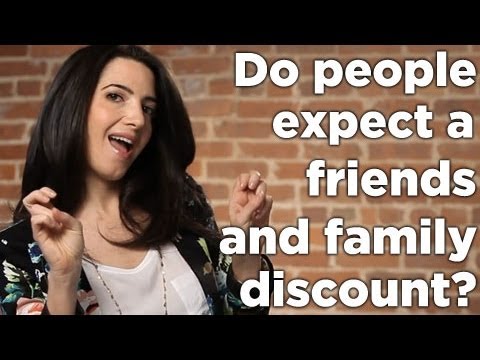 你是否在與期待親友折扣的人鬥爭？ (Do You Struggle With People Expecting A Friends & Family Discount?)